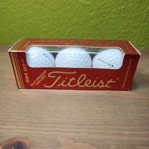 Titleist 384DT Golf Balls 90 Compression 3 Balls Cut Proof Cover 1 Sleev... - $13.45