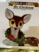 Mr. Christmas Gold Label Lighted Decoration Vintage Reindeer 18” - $296.99