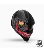 Venom helmet / custom motorcycle helmet Free international shipping - $560.00