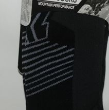 K2 Mountain Performance Ski Socks 13690 Black Gray Size Mens Large image 3