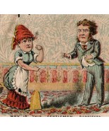 See Thru Victorian Trade Card Bissel Carpet Sweeper - $889.57 MXN