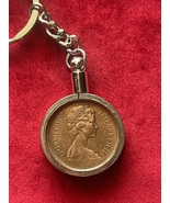 PERFECT GIFT BRITISH coin keychain