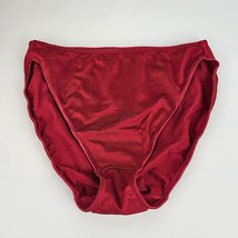 Vintage Jaclyn Smith Silky Panties Hi-cut Brief Liquid Wet Satin ~Xl 8 Sissy - £44.63 GBP