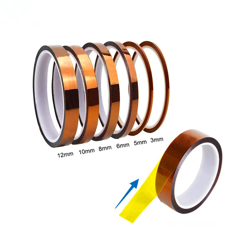 House Home High Temperature Tape High Quality Polyimide Tape Heat BGA Adhesive S - £19.98 GBP