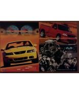 2003 Ford Mustang SVT Cobra &amp; F-150 Fact Sales Sheets Brochures - £18.61 GBP