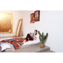  Pakistani Dari   Ethnic Artisanal Area Rug - Throw. Bright &amp; Colorful - $25.50
