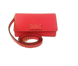 Kate Spade Wellesley Natalie Hot Rose Leather Cross-body Bag - NWT - $59.95