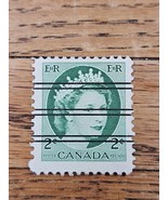 Canada Stamp Queen Elizabeth II 2c Used Precancel 338 - $1.35 CAD