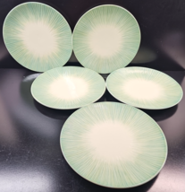 5 Pfaltzgraff Garden Of Eden Dinner Plates Set Emboss Table Dining Dish ... - $68.97