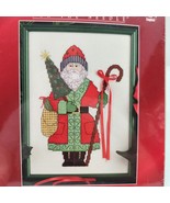 Designs for the Needle Christmas Traditions Cross Stitch #1879 Santa wit... - $9.74