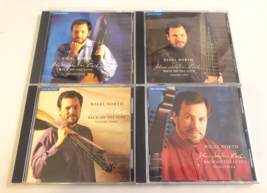 NIGEL NORTH: Bach on the Lute [Volumes 1,2,3, &amp; 4] (2000, Linn Records 4 CD SET) - £47.03 GBP
