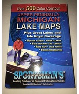 Upper Peninsula MI Fishing Lake Maps Guide CD ROM Sportsman&#39;s Connection... - £219.43 GBP