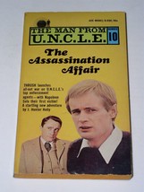 The Man From U.N.C.L.E. Paperback Book Vintage 1967 The Assasination Affair - $9.99