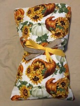 Therapeutic Microwaveable Corn Heating Bag / Cold Pack (~10x15) SUNFLOWERS - £23.67 GBP
