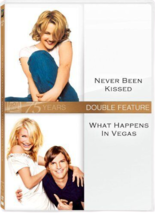 Never Been Kissed / What Happens in Vegas (DVD, 2010, 2-Disc Set) NEW - £9.16 GBP