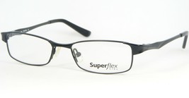 Super Flex Kids 90 C.1 Black Eyeglasses Glasses Metal Frame 46-15-125mm - £29.60 GBP