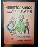 NURSERY SONGS and RHYMES By Catherine Allison Christie  Hardcover 1944 1... - $113.62 CAD