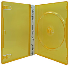 Standard Clear Orange Color Single Dvd Cases - £13.79 GBP+