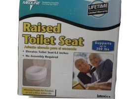 Medline Microban Raised Toilet Seat with Lock - $75.00