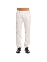 Diesel Buster Stretch Regular Slim Tapered Destroyed Jeans White 30 x 32 - £194.43 GBP