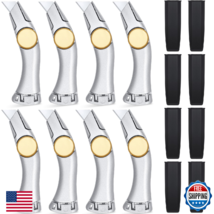 Leriton 8-Pcs Heavy Duty Utility Knife Set: Vinyl, Drywall, Roofing, Carpet - $71.57