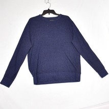 Banana Republic Sweater Women&#39;s Navy Blue Waffle Knit Pullover Sweatshir... - £13.45 GBP