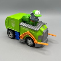 Paw Patrol Rocky&#39;s Green Recycling Truck &amp; Rescue Pup Spin Master - £10.11 GBP