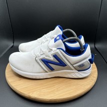 New Balance FF Vero Racer V1 Mens Size 9 Running Shoes White Blue MVRCRNA1 - $29.69