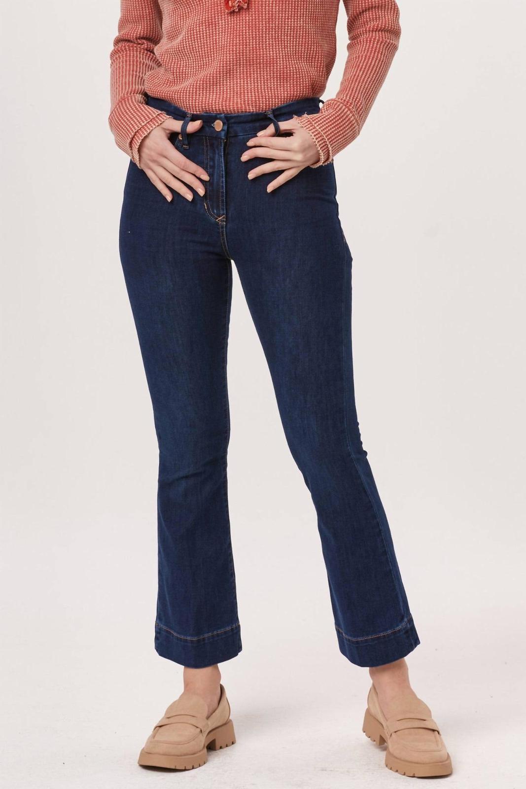 Dear John Denim Jeanne High Rise Cropped Flare Jeans Star Demand - $35.00