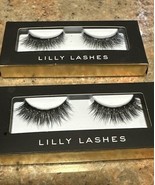 Lilly Lashes ATLANTA Premium Synthetic Mink Lashes, One Pair Lot Of 2 - $378.15 MXN