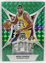 2021-22 Panini Mosaic Magic Johnson Epic Performers Green Mosaic Prizm #16 - £1.42 GBP