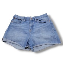 Madewell Shorts Size 30 W30&quot;xL3.5&quot; Cut Off Shorts Denim Shorts Jean Shorts Blue - £18.82 GBP