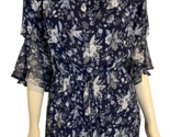 American Eagle Outfitters Women&#39;s Floral Romper Medium Blue - $18.99