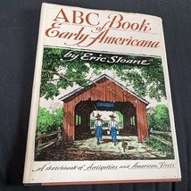 ABC Book of Early Americana Sketchbook of Antiquities Eric Sloane  1st Ed. 1963 - £13.04 GBP