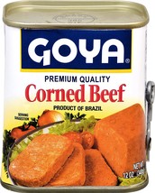 "Authentic Goya Corned Beef 12 oz (Pack of 6) | UPC 041331033619 | !" - $37.00