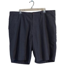 O&#39;Neill Shorts Mens 40 Dark Gray Chino Flat Front Relax Fit Casual Adult - $14.77