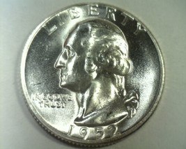 1952 Washington Quarter Choice Uncirculated / Gem Ch. Unc. / Gem Nice Original - £20.84 GBP