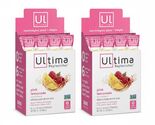 (2 boxes) 12/2026 Ultima Replenisher Electrolyte Hydration Drink Mix, Pi... - $29.69