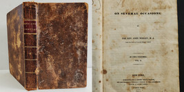 1832 antique JOHN WESLEY SERMONS v2 love eternity mystery iniquity new c... - $123.70