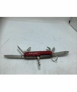 Vintage Sharp 8-Piece Advertising Folding Pocket Knife Multi-Tool - $10.42 CAD