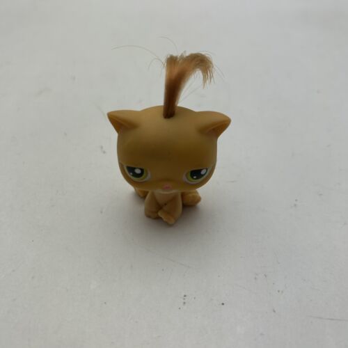 Hasbro Littlest Pet Shop Orange Cat Pet Hasbro Lps Cute! - $8.27