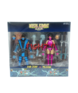 Mcfarlane Mortal Kombat Klassic Sub-Zero vs Mileena Deluxe 2-Pack 7" DUT... - $168.30