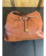 Jones New York Signature Handbag Brown Shoulder Bag Purse Faux Leather - €21,30 EUR