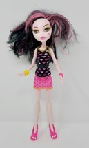 Mattel Monster High Creepateria Draculaura 2014 Fashion Doll Bats Pink Shoes - £6.61 GBP