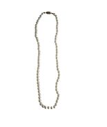 Vintage Faux Pearl Necklace 22 Inch Glass Pearl Strand Beaded Necklace G... - $16.20