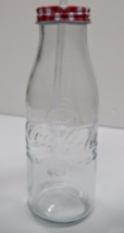 Coca-Cola Glass Milk Bottle No Straw - £3.36 GBP