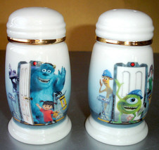 Lenox Disney MONSTERS Inc. Salt &amp; Pepper Shaker Set New - £34.16 GBP