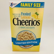 General Mills Frosted Lemon Cherrios Cereal 18.5 oz Family Size Limited Edition - £10.28 GBP