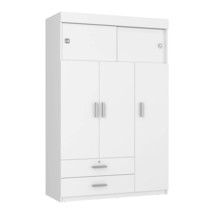 47" White Four Drawer Dresser - $25,545.39 MXN