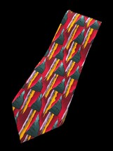 J. Jerry Garcia Tie Landscape Stonehenge Silk - $18.00
